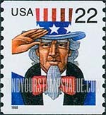 FindYourStampsValue: UNCLE SAM, Coil stamp