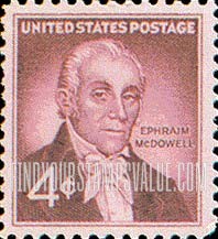FindYourStampsValue: DR. EPHRAIM McDOWELL