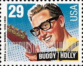 FindYourStampsValue: BUDDY HOLLY - American Music Series