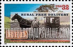 FindYourStampsValue: RURAL FREE DELIVERY, CENTENARY