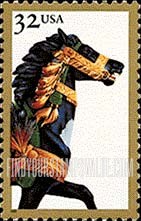 FindYourStampsValue: CAROUSEL HORSES