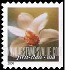 FindYourStampsValue: FLOWERS - Cymbidium Orchid, Self-Adhesive Booklet Stamp