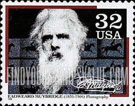 FindYourStampsValue: EADWEARD MUYBRIDGE - Pioneer of Communication