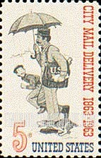 FindYourStampsValue: CITY MAIL DELIVERY