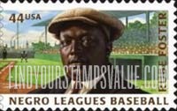 FindYourStampsValue: NEGRO LEAGUES BASEBALL - Andrew "Rube" Foster, Founder of Negro National League, Self-Adhesive stamp