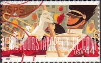 FindYourStampsValue: THANKSGIVING DAY PARADE - Drum Major, Musicians, Self-Adhesive stamp