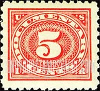 FindYourStampsValue: DOCUMENTARY ISSUE - Five Cents