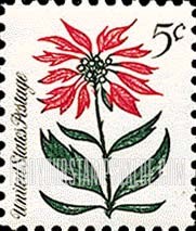 FindYourStampsValue: CHRISTMAS - Poinsettia
