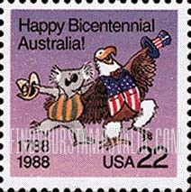 FindYourStampsValue: AUSTRALIA BICENTENNIAL