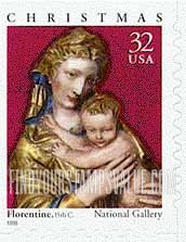 FindYourStampsValue: CHRISTMAS - Madonna and Child, Self-adhesive booklet stamp