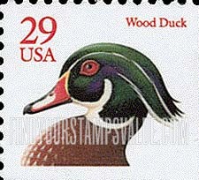 FindYourStampsValue: WOOD DUCK - Flora and Fauna, Booklet Stamp