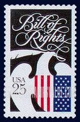 FindYourStampsValue: THE BILL OF RIGHTS - Constitution Bicentennial