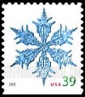 FindYourStampsValue: CHRISTMAS - Snowflake, Self-Adhesive Booklet Stamp