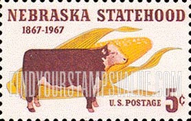 FindYourStampsValue: NEBRASKA STATEHOOD, 100th ANNIVERSARY