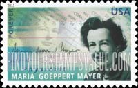 FindYourStampsValue: AMERICAN SCIENTISTS - Maria Goeppert Mayer, Physicist, Self-Adhesive stamp
