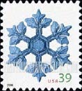 FindYourStampsValue: CHRISTMAS - Snowflake, Self-Adhesive Booklet Stamp