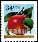 FindYourStampsValue: APPLE, Self-Adhesive Booklet Stamp