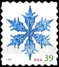 FindYourStampsValue: CHRISTMAS - Snowflake, Self-Adhesive Booklet Stamp