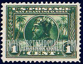 FindYourStampsValue: PANAMA-PACIFIC EXPOSITION ISSUE - Vasco Nunez de Balboa