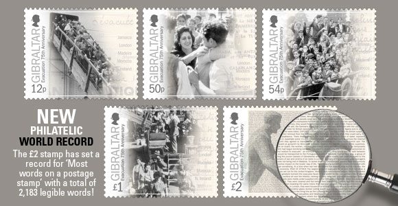 New Gibraltar stamp issues has already set a record