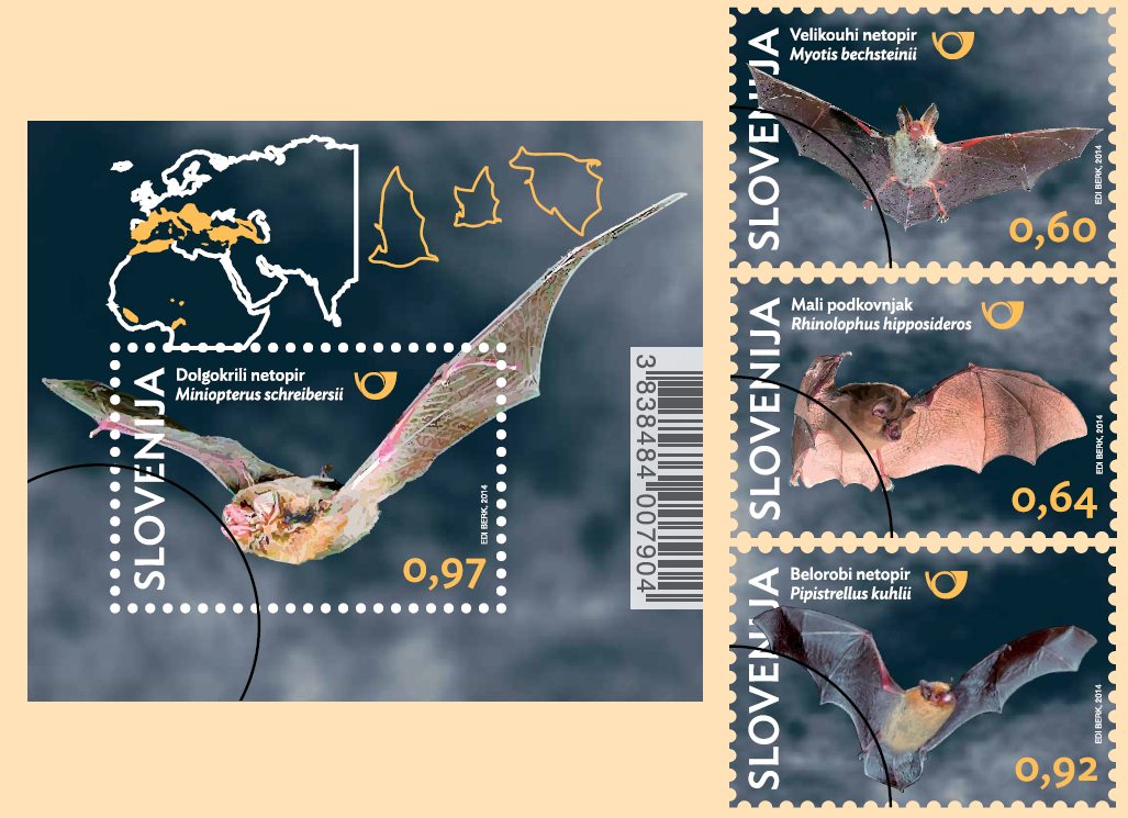 New Slovenian stamps from the series “Fauna” will appear in September
