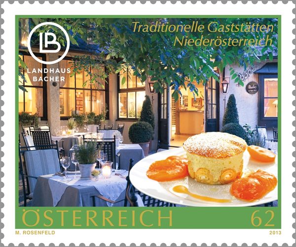 Gastronomy of Tradition – Landhaus Bacher stamp from Austria