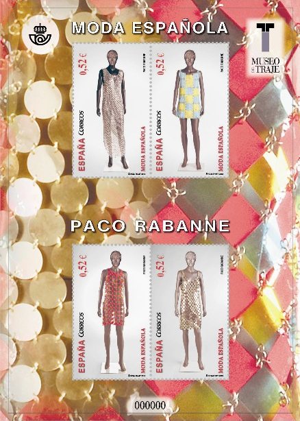 Spanish Fashion – Paco Rabanne stamps