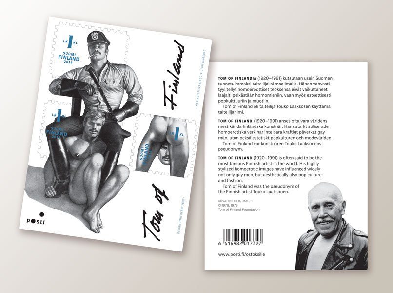 Sales of Tom of Finland stamps were finally launched
