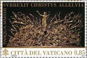 Easter 2013 stamp from Vatican