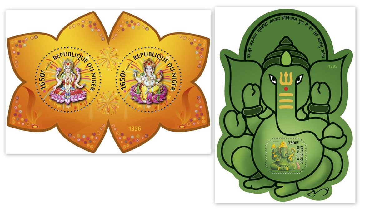 Limited edition of Ganesha-Laxmi stamps is now available for purchasing