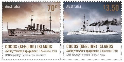 Australia’s first victory at sea during World War I commemorated with a new issue