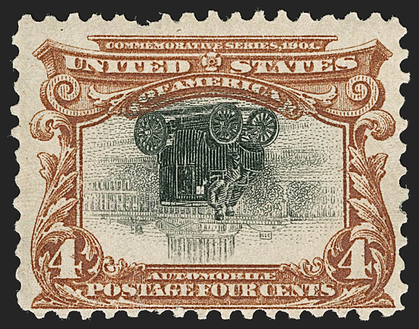 4c Pan-American Center Inverted offered for $85,000 at Siegel auction