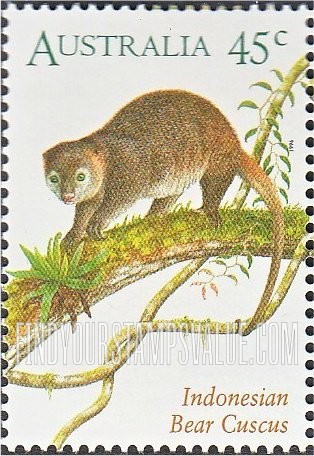 FindYourStampsValue: Indonesian Bear Cuscus