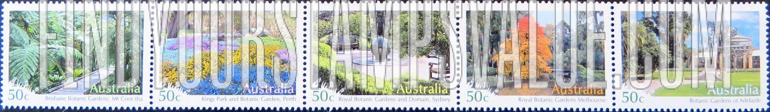 FindYourStampsValue: Botanical Gardens