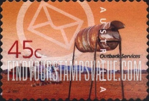 FindYourStampsValue: Outback Services: Postal service