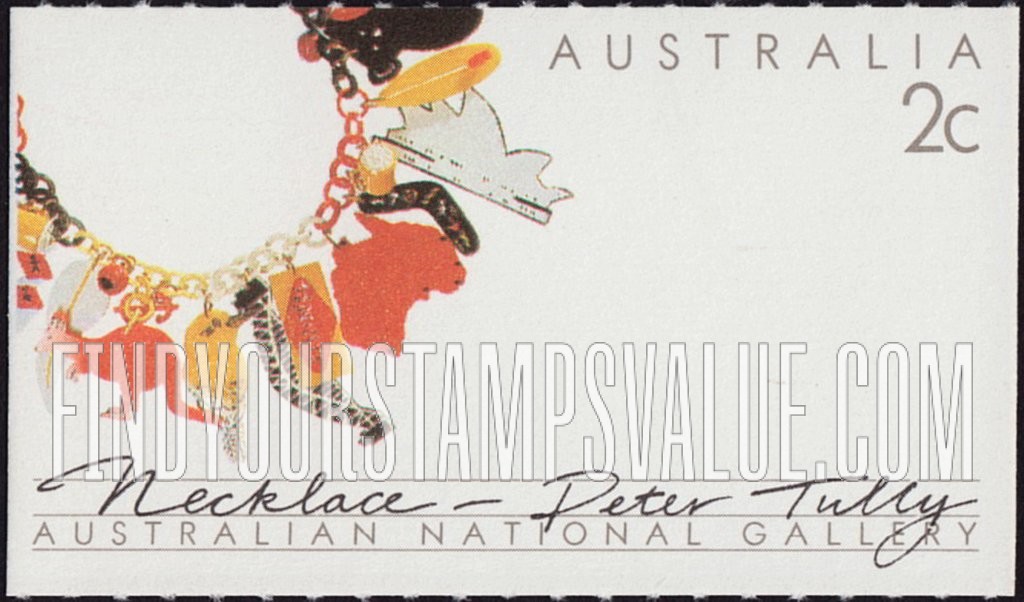 FindYourStampsValue: Works in the Contemporary Decorative Arts Collection at the National Gallery: “Australian Fetish,” by Peter Tully