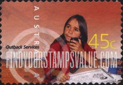 FindYourStampsValue: Outback Services: School of the Air