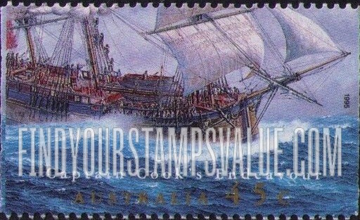 FindYourStampsValue: Endeavour: Captain Cook’s Endeavour