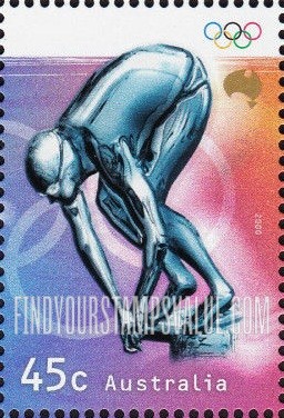 FindYourStampsValue: Olympic Sports: Swimming