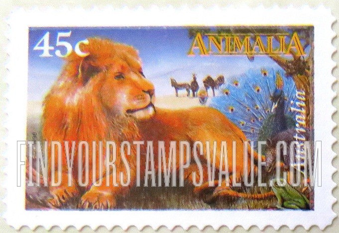 FindYourStampsValue: Children’s Book Council, 50th Anniversary: “Animalia”