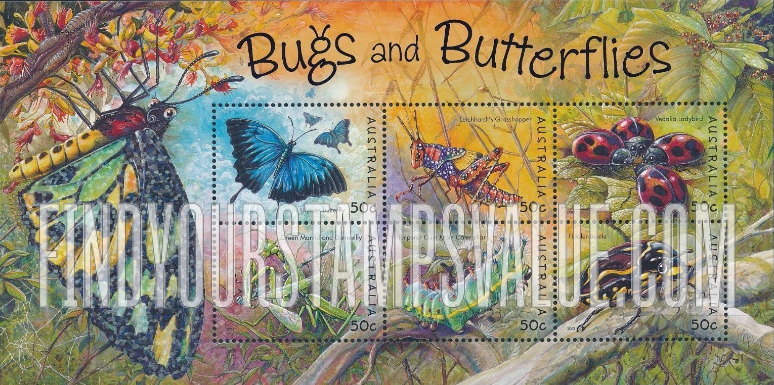 FindYourStampsValue: Insects