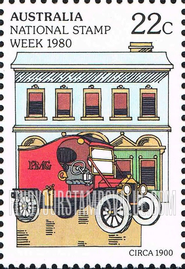 FindYourStampsValue: Mail truck