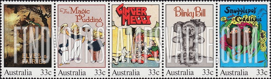FindYourStampsValue: Illustrations from classic children’s books