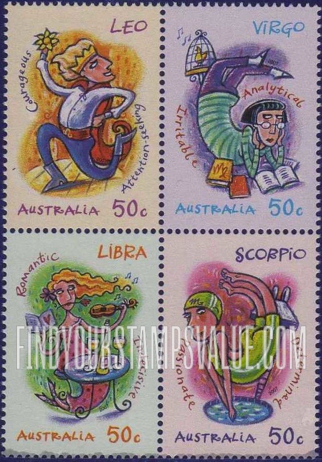 FindYourStampsValue: Signs of the Zodiac