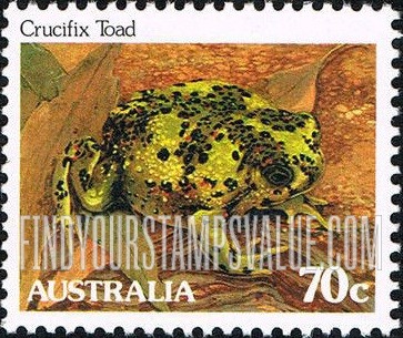FindYourStampsValue: Crucifix toad