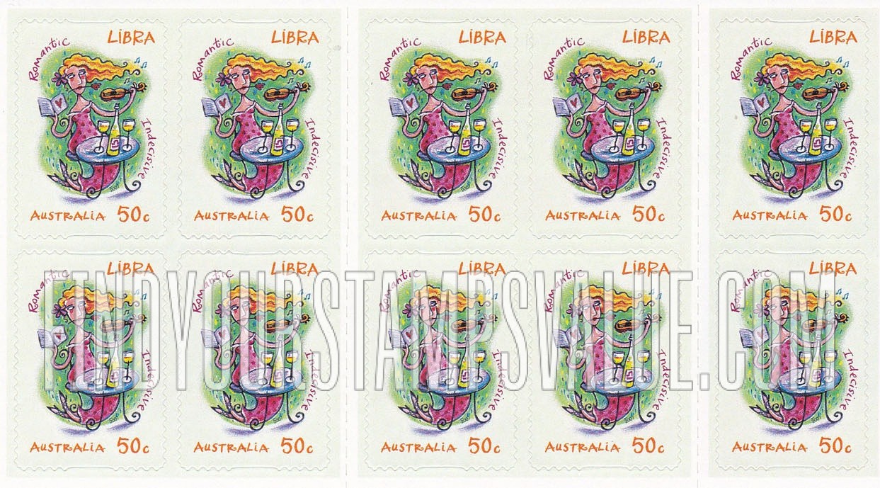 FindYourStampsValue: Signs of the Zodiac: Libra