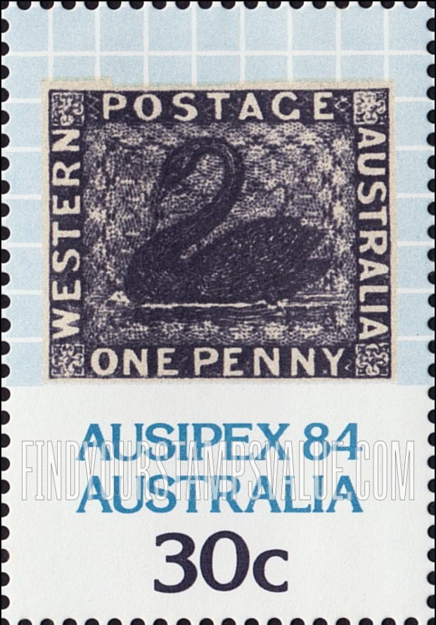 FindYourStampsValue: Ausipex β84: Western Australia #1
