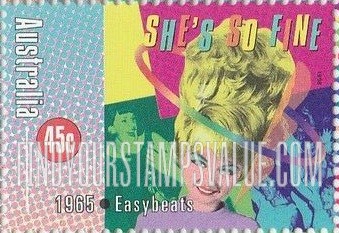FindYourStampsValue: Rock and Roll in Australia: “She’s So Fine,” by The Easybeats, 1965