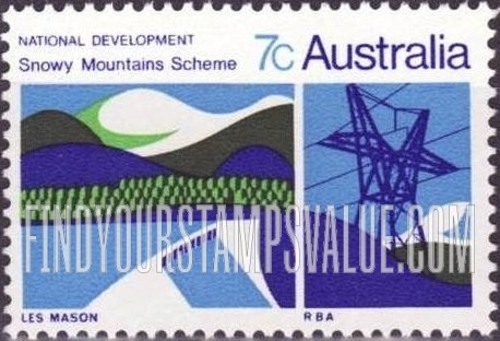 FindYourStampsValue: Snowy Mountains Hydroelectric Project