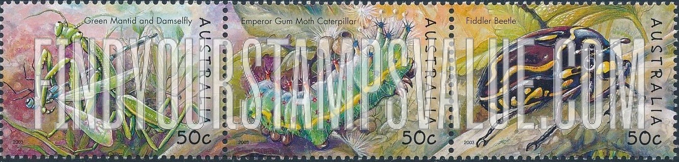 FindYourStampsValue: Insects